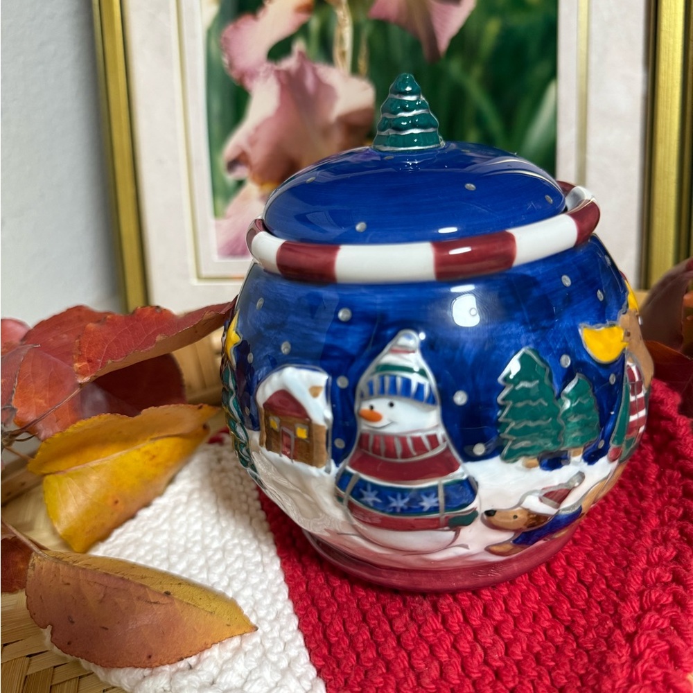 St. Nicholas Square Make The Season Bright Cookies
Jar